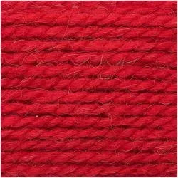 Creative Twist super chunky yarn in red, 100g by Rico Design