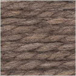 Creative Twist super chunky yarn in light brown, 100g by Rico Design