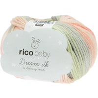 Baby Dream DK Luxusgarn in lachs-grau, 50g von Rico Design