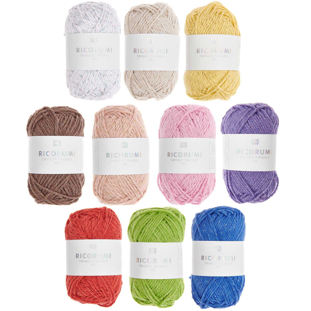 Twinkly Twinkly Ricorumi yarn set mini balls
