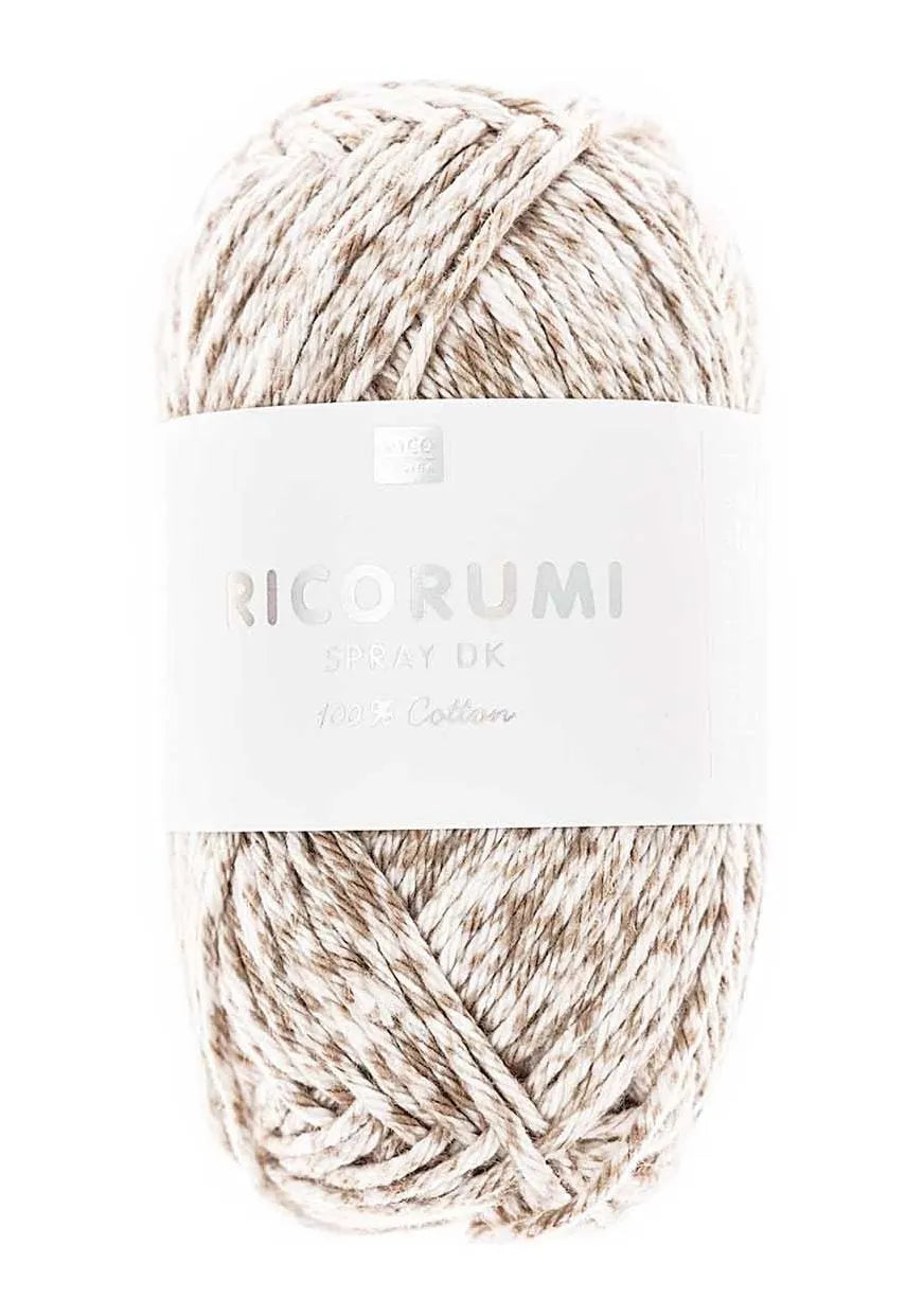 Ricorumi cotton yarn in beige, 25g by Rico Design