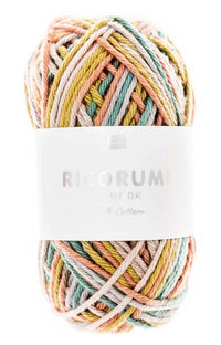 Ricorumi cotton yarn in multicolour, 25g by Rico Design