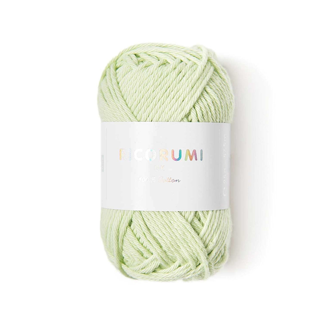Ricorumi DK cotton yarn ball in a cool tone