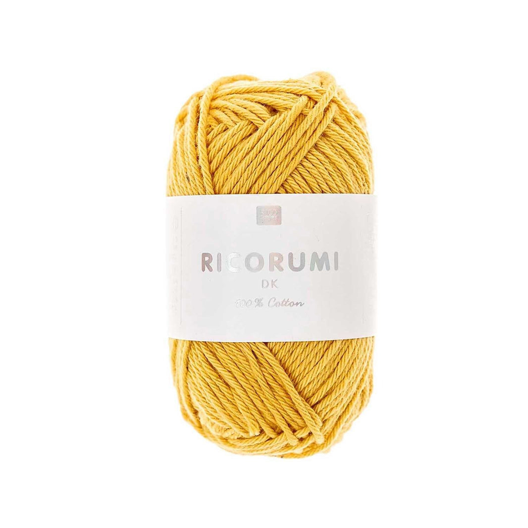 Ricorumi DK cotton yarn ball in a warm shade