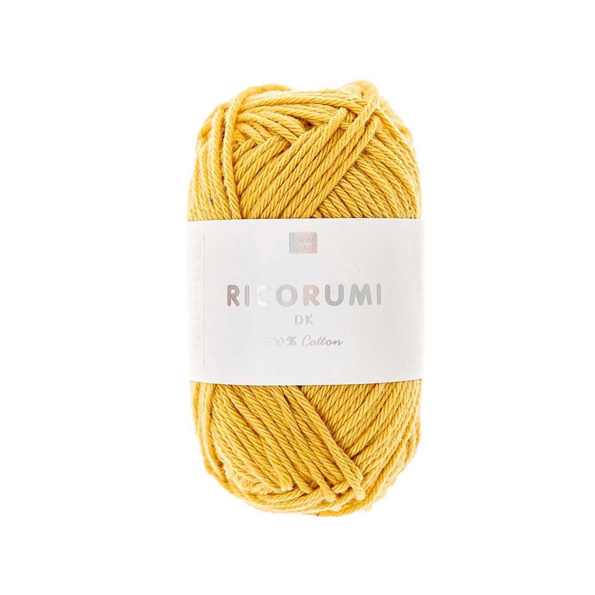 Ricorumi DK cotton yarn ball in a warm shade