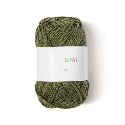 Ricorumi DK cotton yarn ball in a soft neutral