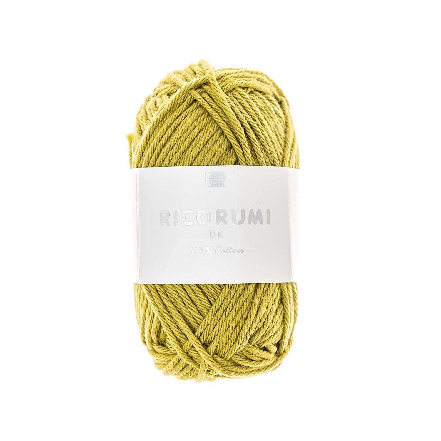 Ricorumi DK cotton yarn ball in a deep tone