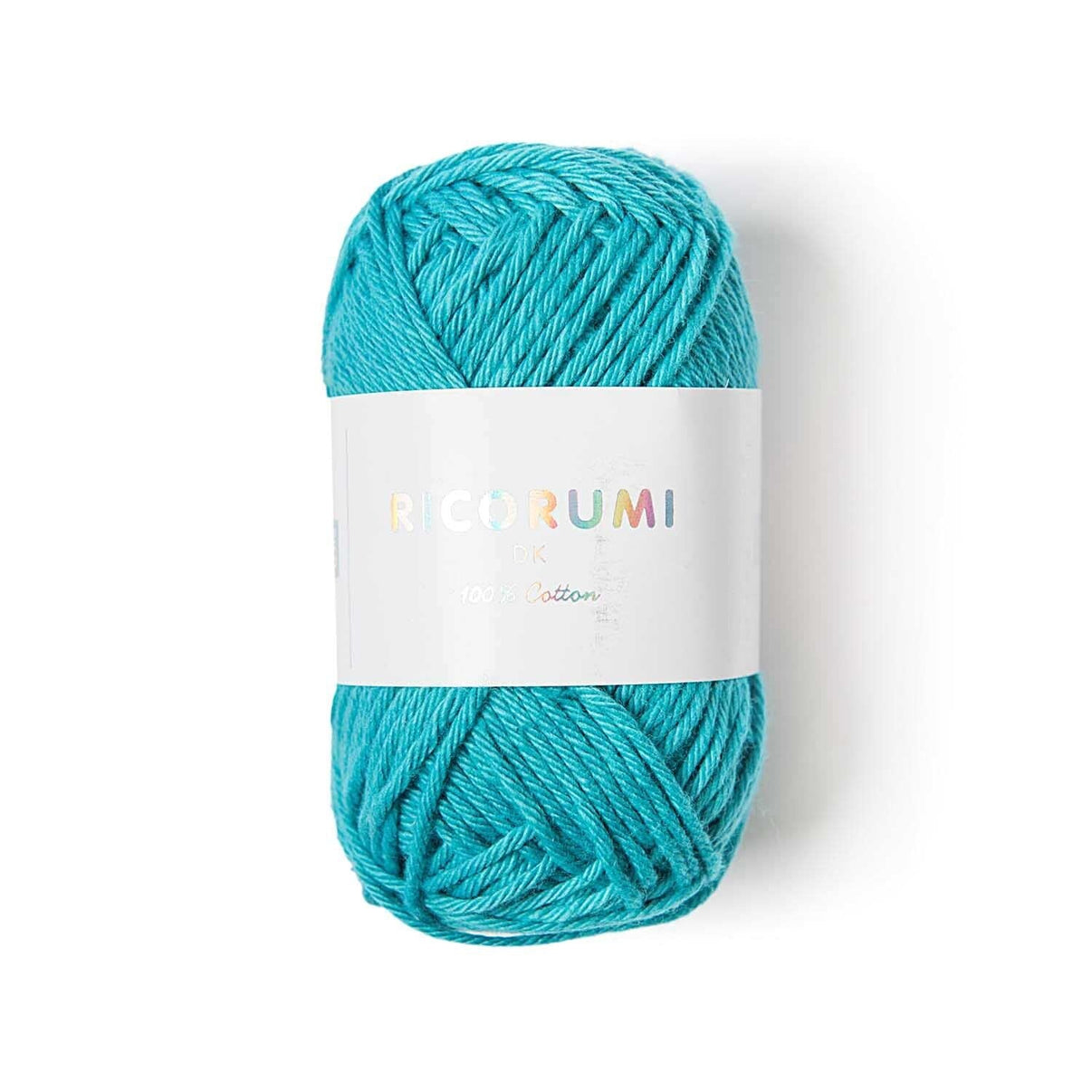 Ricorumi DK cotton yarn ball in a muted tone