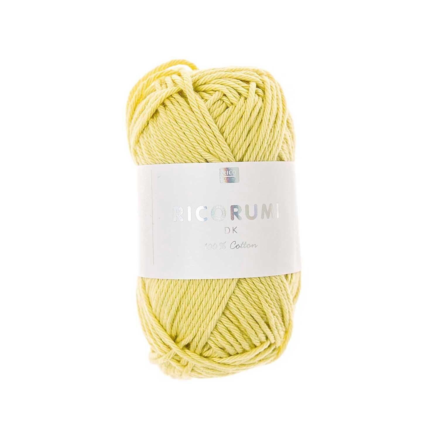 Ricorumi DK cotton yarn ball, 25g colourway