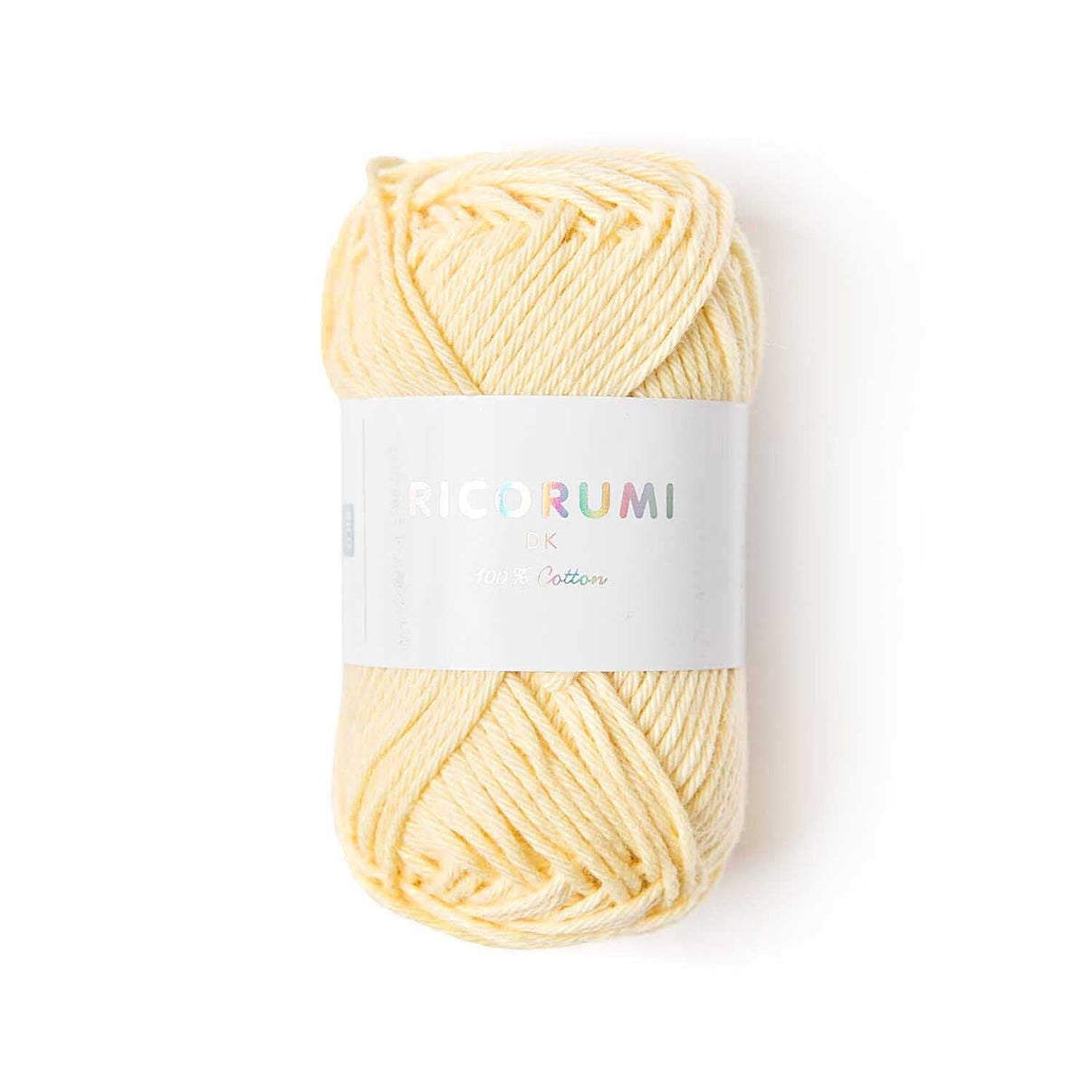 Ricorumi DK cotton yarn ball in a bright tone