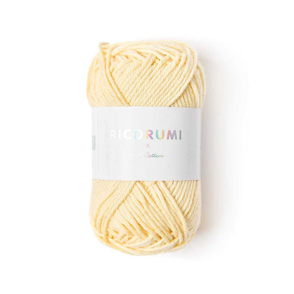 Ricorumi DK cotton yarn ball in a bright tone