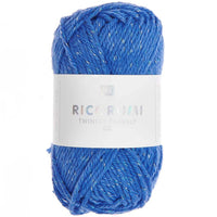 Ricorumi Baumwollgarn in blau, 25g von Rico Design