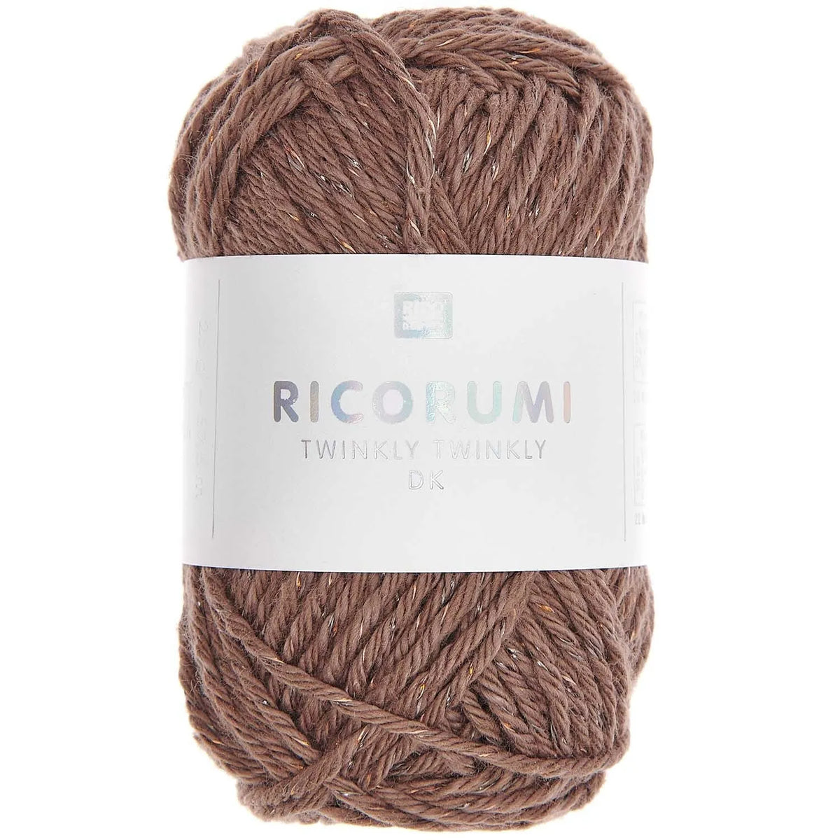 Ricorumi Baumwollgarn in braun, 25g von Rico Design