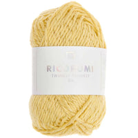 Ricorumi Baumwollgarn in gelb, 25g von Rico Design