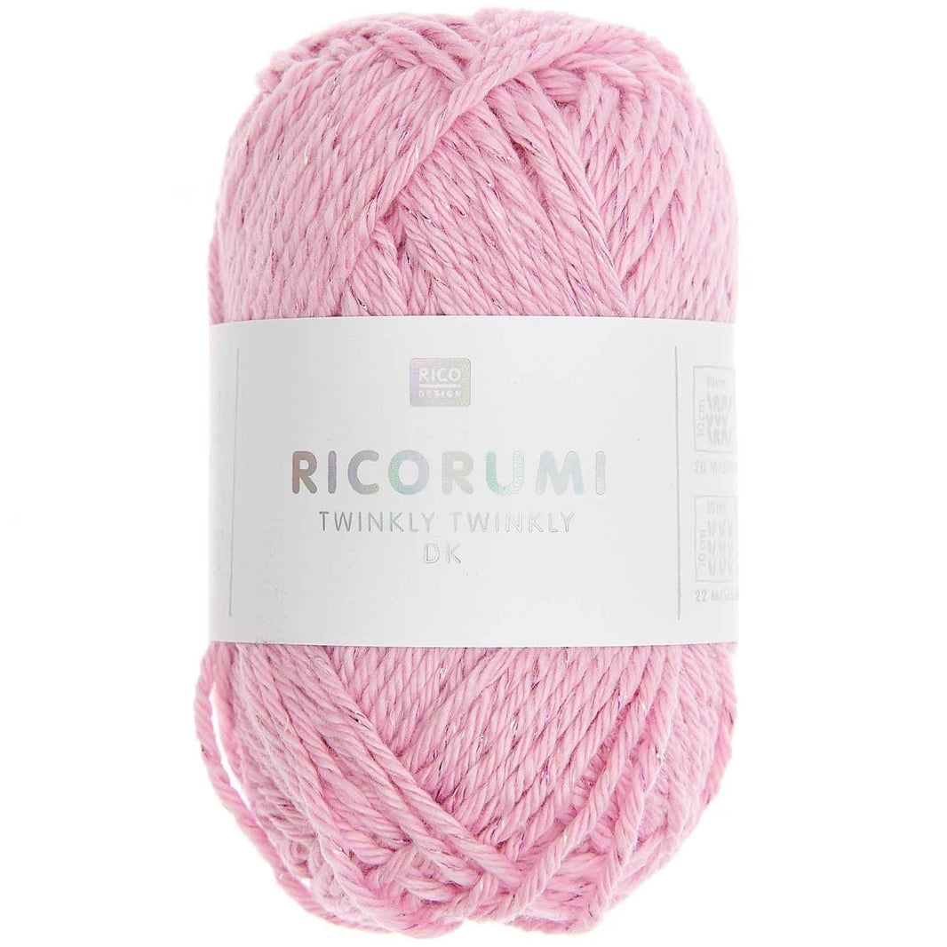 Ricorumi Baumwollgarn in rosa, 25g von Rico Design