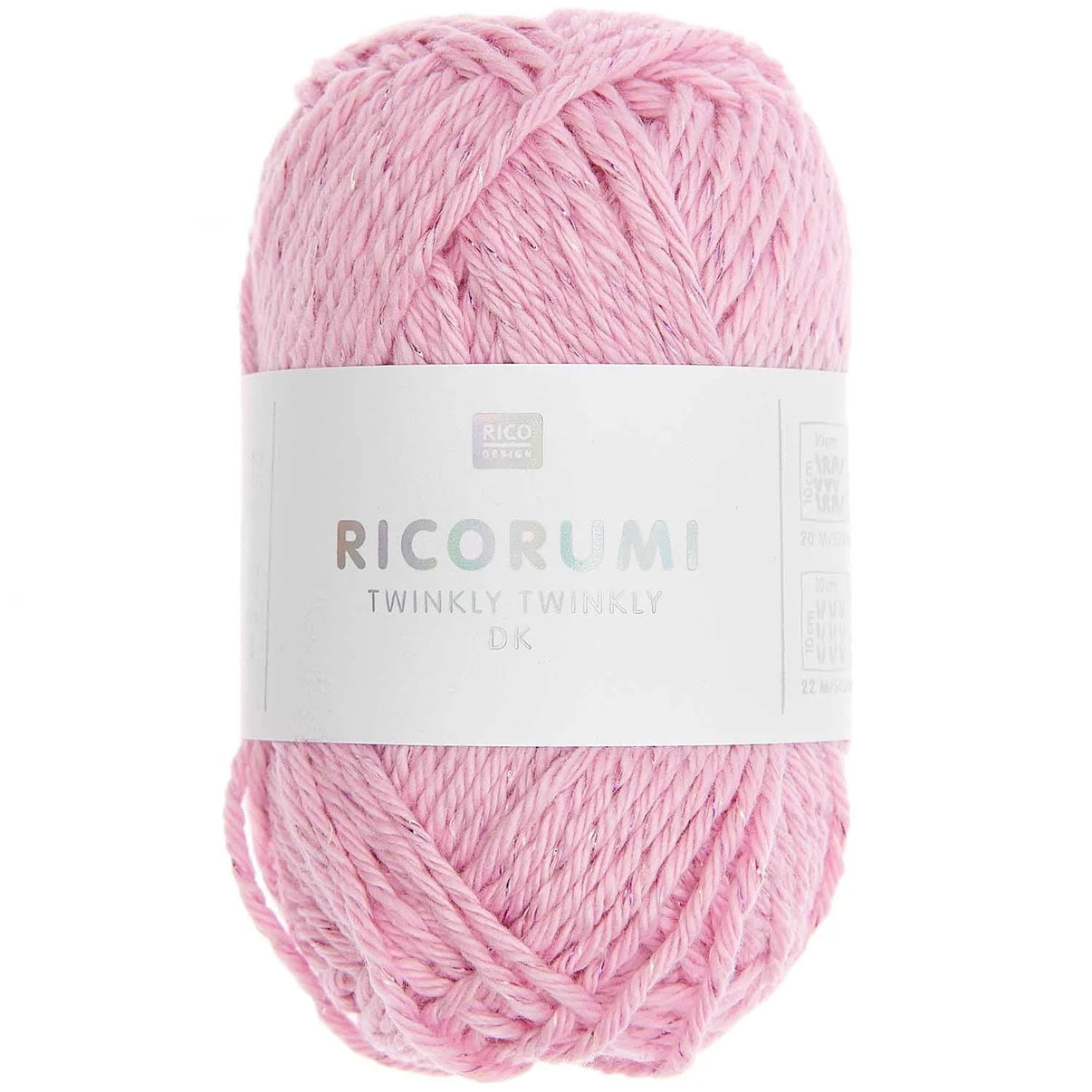 Ricorumi Baumwollgarn in rosa, 25g von Rico Design