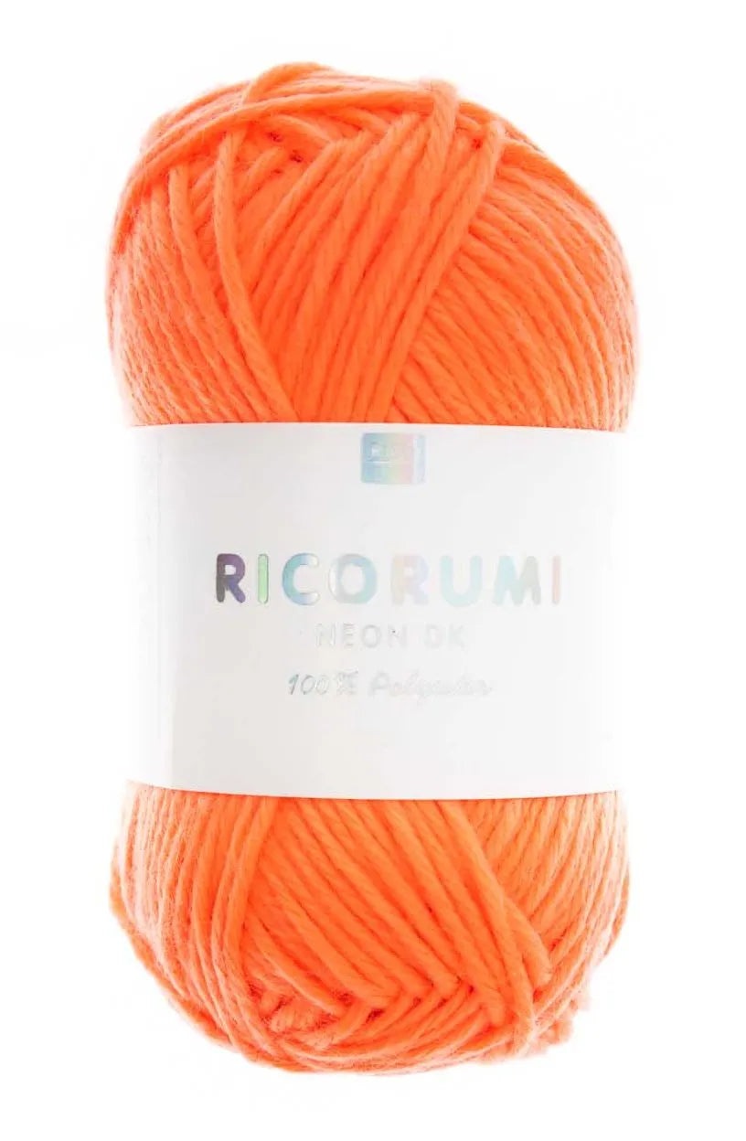 Ricorumi neon yarn, 25g ball by Rico Design