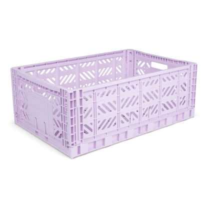 Aykasa Maxi Faltkiste in Orchid mit Tufting-Equipment