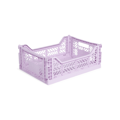 Aykasa Midi foldable crate in Orchid