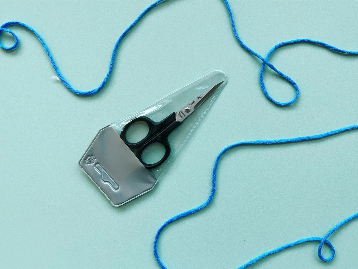 Premium thread scissors, close-up