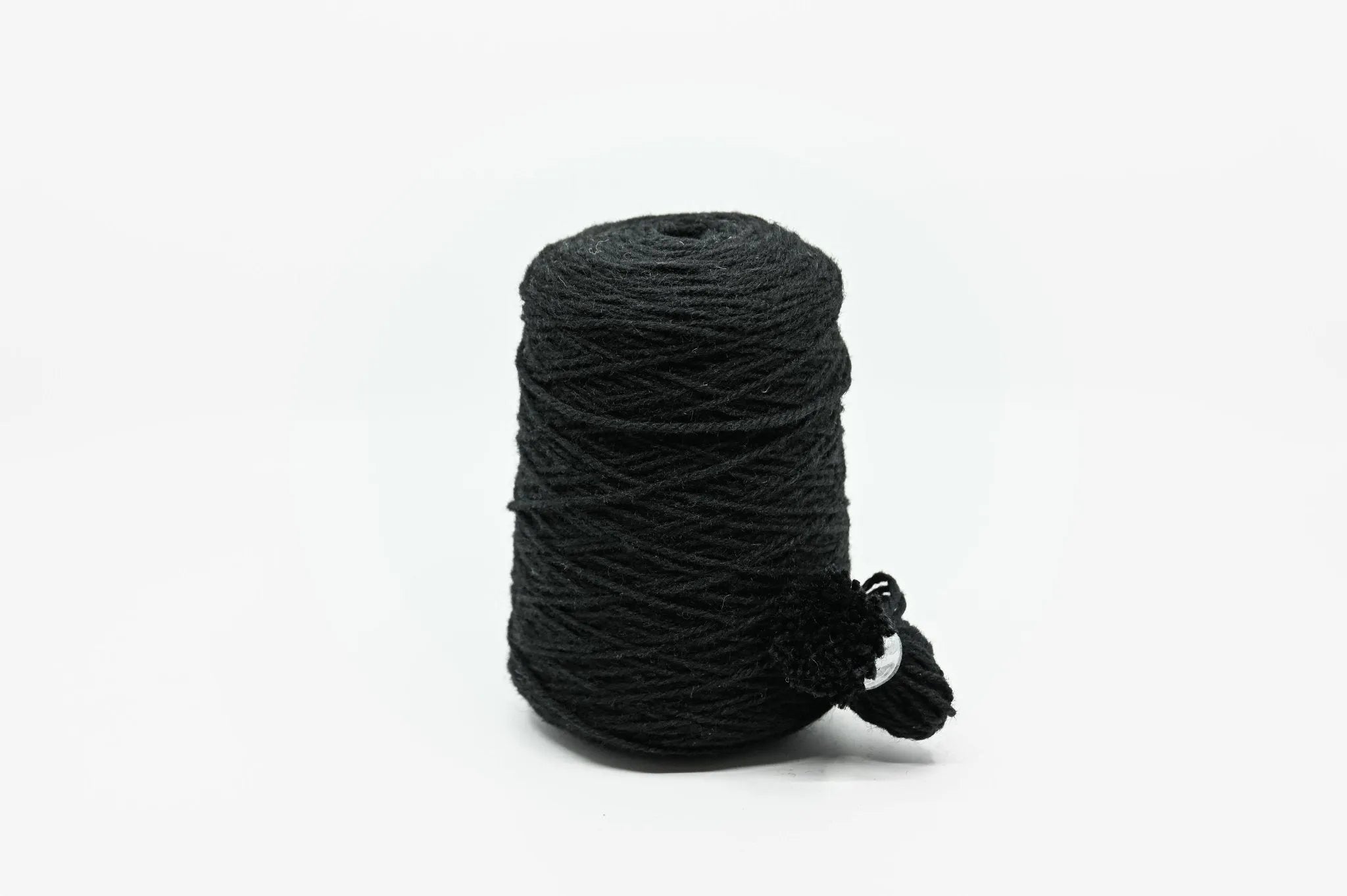 Rugwool NZ tufting yarn, 500g cone in Black