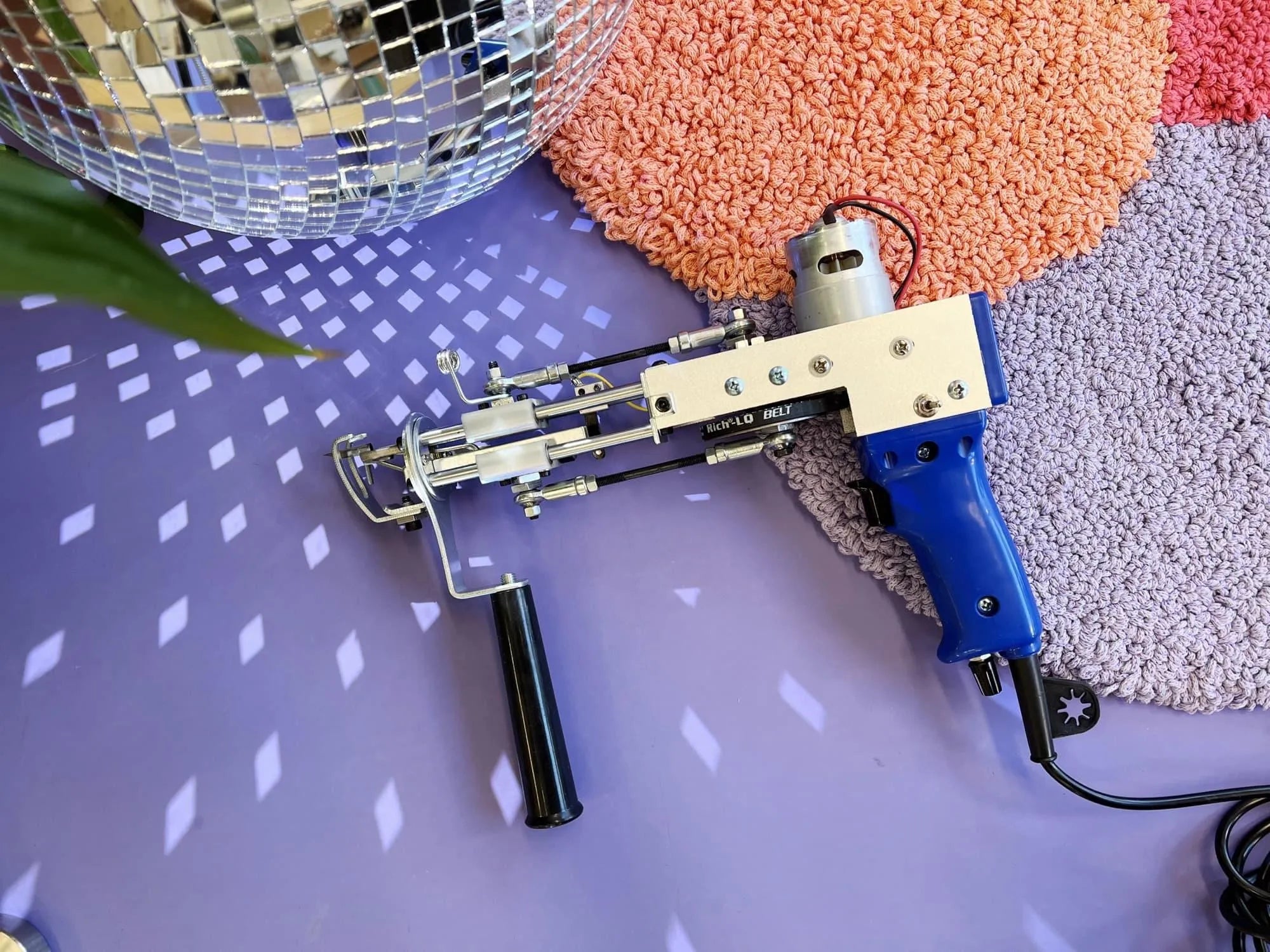 AK-II Loop Pile tufting machine in Classic Blue