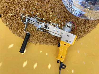 AK-II Loop Pile tufting machine in yellow